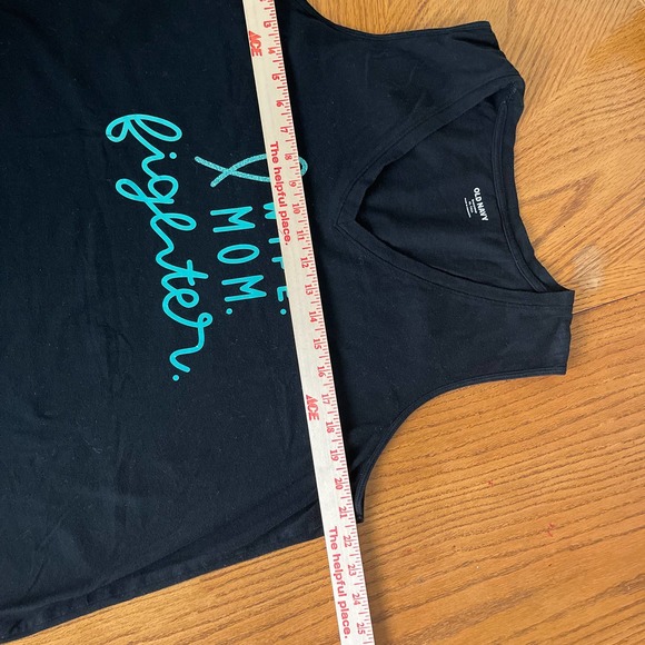 Old Navy Tank Top Black Women Sz XL TALL slightly used - Picture 6 of 8